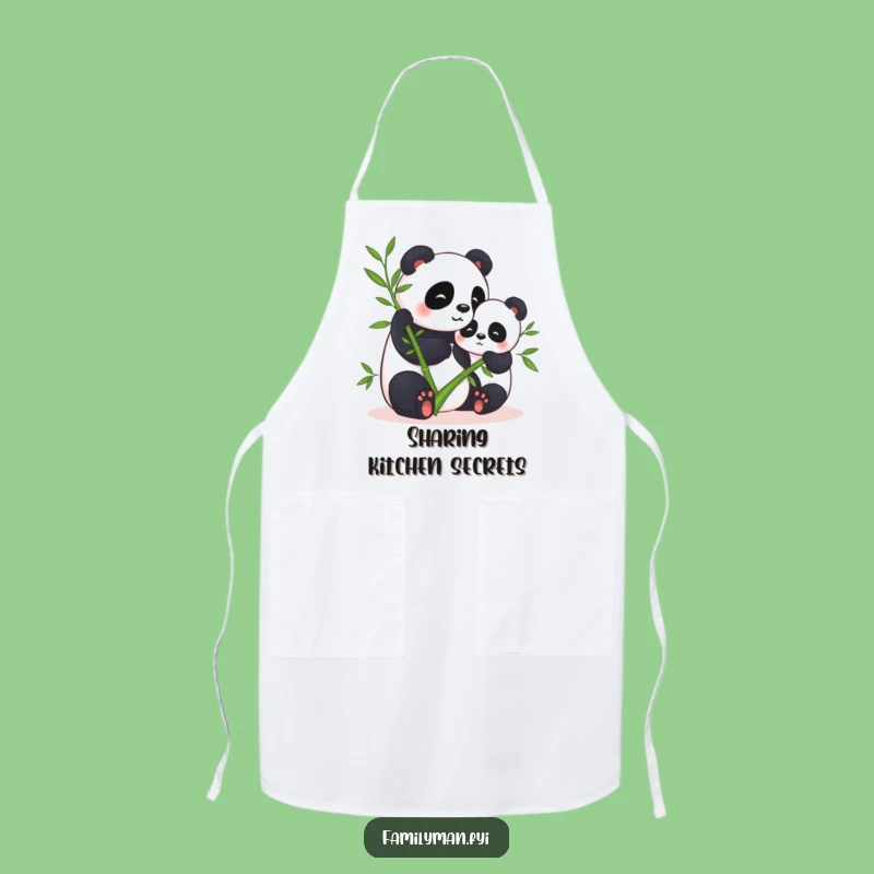 Funny Panda Chef Apron: Kitchen Fun and Funny Gift for Foodies!
