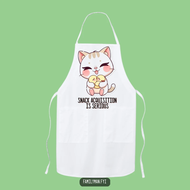 Funny Cat Apron: Playful Chef's Companion, Practical and Funny Gift for Cooks