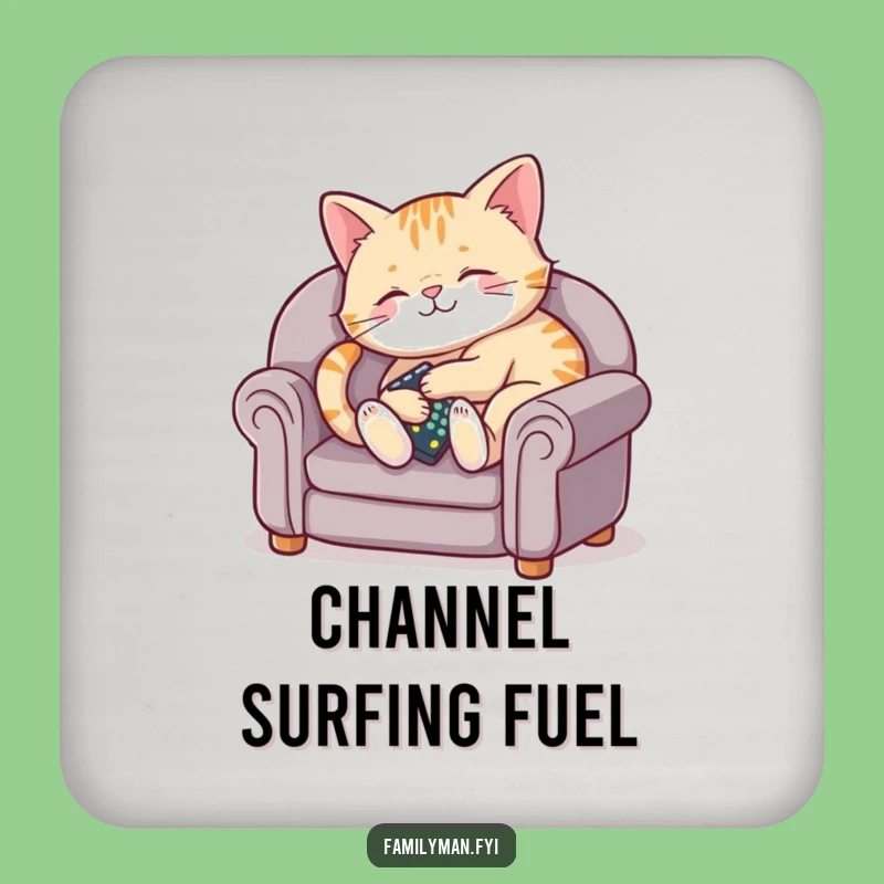 Funny Content Cat Coaster: Protect Surfaces with Humorous Charm