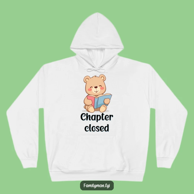 Funny Bear Hoodie: Peaceful Storyteller, Warm and Funny Gift Apparel