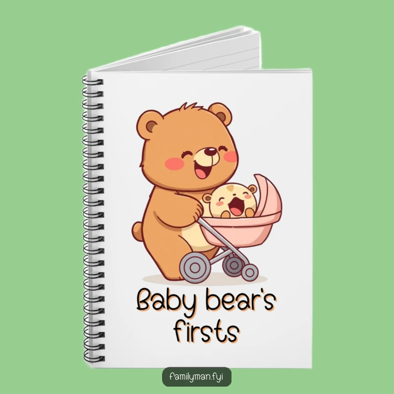 Funny Bear Parent Journal: Beaming Thoughts, Perfect Funny Gift for New Moms
