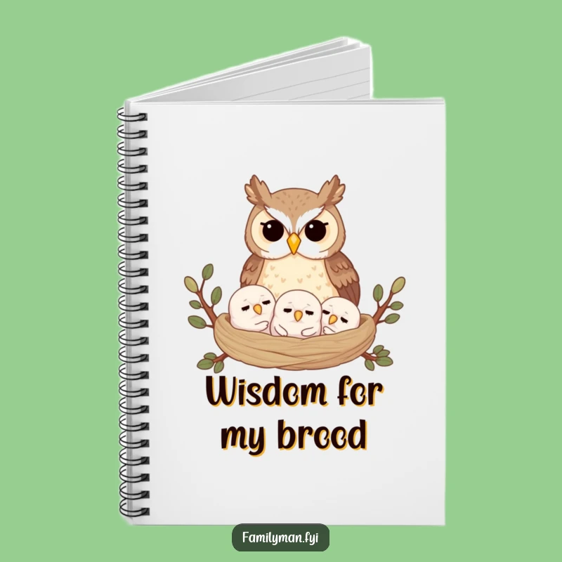 Funny Owl Thoughts Notebook: Journal Your Ideas with Funny Flair!