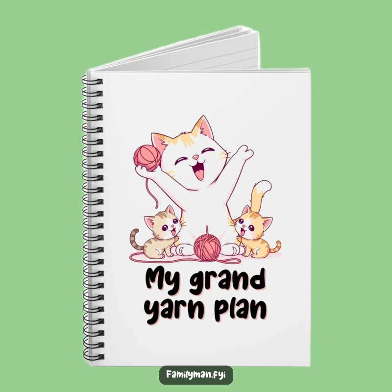 Funny Cat Dad Notebook: Playtime Pal Journal, Perfect Kitten Gift
