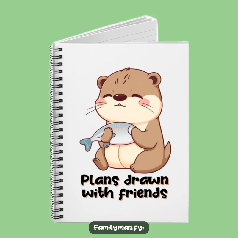 Funny Otter Sharing Notebook - Hilarious Journal for Friends' Ideas