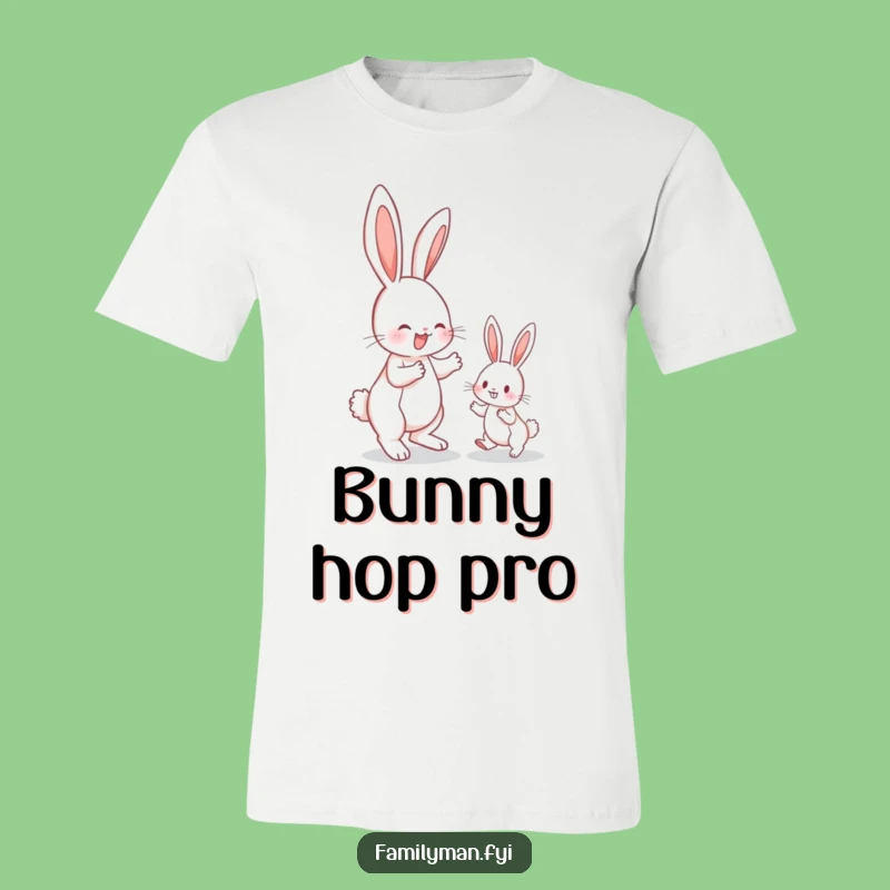 Funny Bunny Hop T-Shirt: Energetic Teacher, Hilarious Learning Gift
