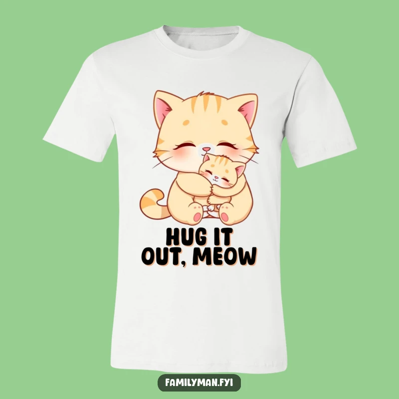 Funny Cat Cuddle T-Shirt - Hilarious Gift for Pet Parents